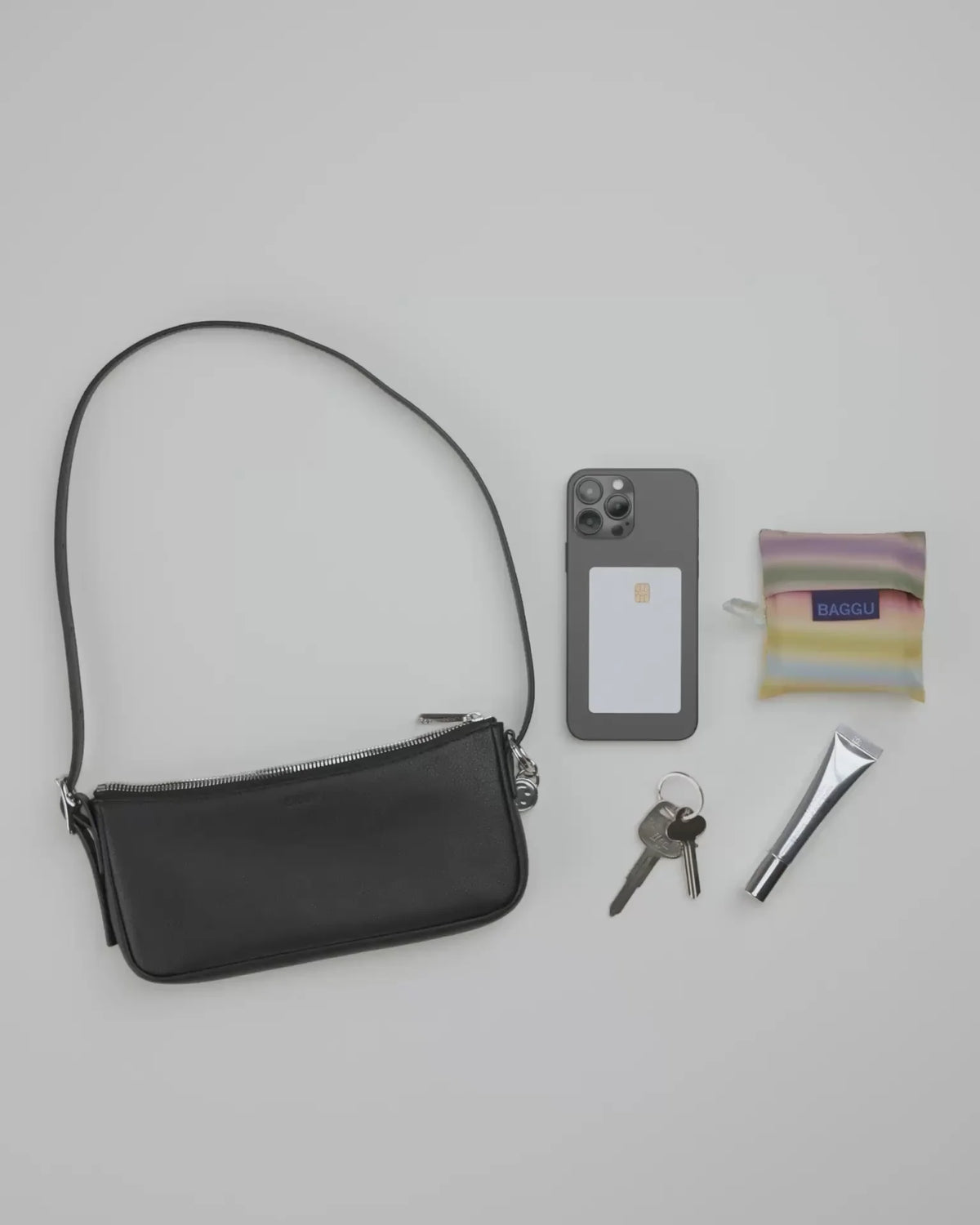 RECYCLED LEATHER POCHETTE - US 6900